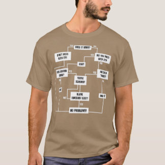 Men Problem Solving Chart 1 T-shirt