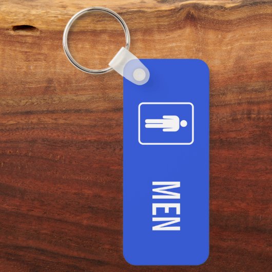 Men Toilet Keychain (Voorkant)