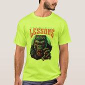 Men Wise Gorilla Lessons Learn T-Shirt (Devant)