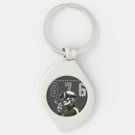 Men/Women 876 LESSONS LEARN Metal Keychain