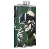 Men/Women 876 LESSONS LEARN Vinyl Wrapped Flask Heupfles (Rechts)