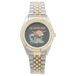 Men/Women Energy Flow Lessons Learn Watch Horloge