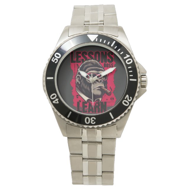 Men/Women Gorilla Boss  Watch Horloge (Voorkant)