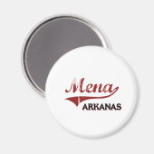 Mena Arkansas City Classic Magneet (Voorkant / Achterkant)