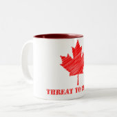 Menace dans la tasse du Canada (Devant gauche)