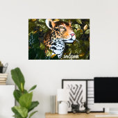 MENACER LE POSTER JAGUAR (Bureau à domicile)