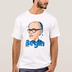 Menachem Begin Israëlische premier T-shirt