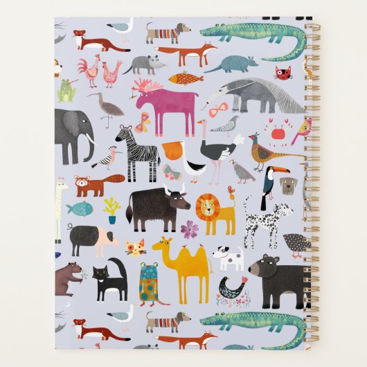 Ménagerie animale (Dos)