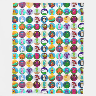 Menagerie Blanket Fleece Deken