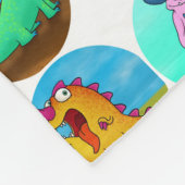 Menagerie Blanket Fleece Deken (Hoek)