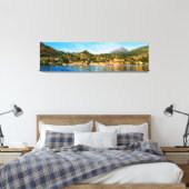 Menaggio aan het Comomeer, Italië. Canvas Afdruk (Insitu (Slaapkamer))