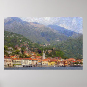 Menaggio, Affiche du Lac de Côme