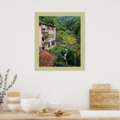 Menaggio Cliffs Poster (Keuken)