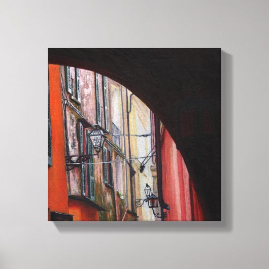 Menaggio lantern 2012 canvas afdruk (Voorkant)