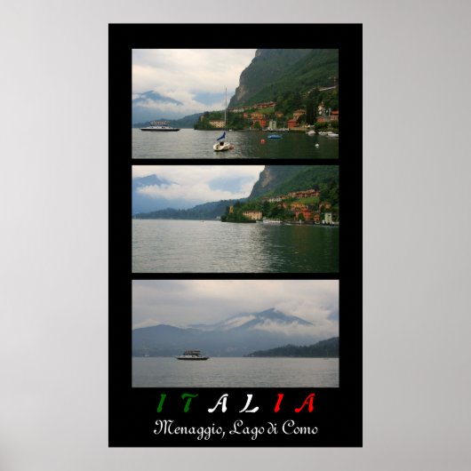 Menaggio Poster (Voorkant)