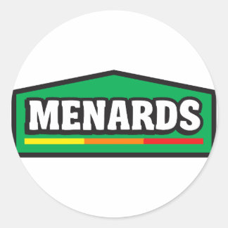Menards Home Verbetering Ronde Sticker