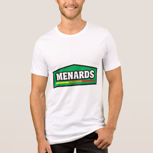 Menards Home Verbetering Tri-Blend Shirt (Voorkant)