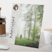 MENDEF RECLAMEBORD MET VOETSTUK (Insitu)