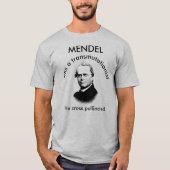 Mendel Crossed Pollinated T-shirt (Voorkant)