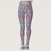 Mendela Pattern, paars Leggings (Voorkant)