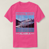 Mendenhall Glacier Alaska T-shirt (Design voorkant)