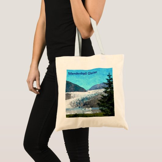 Mendenhall Glacier Canvas tas (Voorkant (product))
