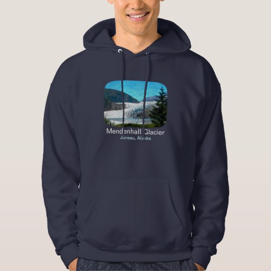 Mendenhall Glacier Hoodie (Voorkant)