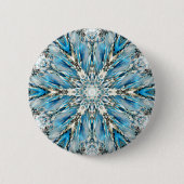 Mendenhall Glacier Mandala Button (Voorkant)
