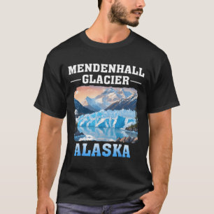 Mendenhall-gletsjer Alaska Buiten wandelen kampere T-shirt