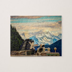 Mendenhall-gletsjer Alaska Legpuzzel