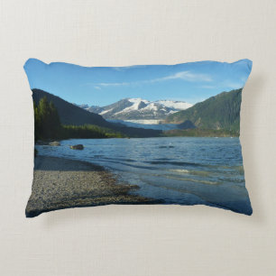 Mendenhall Lake in het landschap van Juneau Alaska Accent Kussen