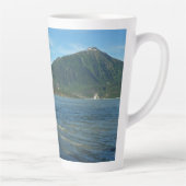 Mendenhall Lake in het landschap van Juneau Alaska Latte Mok (Rechts)
