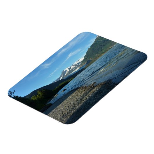 Mendenhall Lake in het landschap van Juneau Alaska Magneet (Linkerzijde)