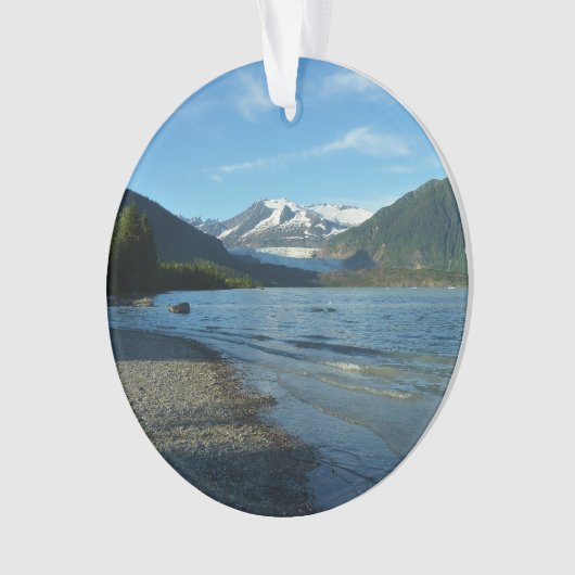 Mendenhall Lake in het landschap van Juneau Alaska Ornament (voorkant)