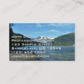 Mendenhall Lake in het landschap van Juneau Alaska Visitekaartje (Voorkant)