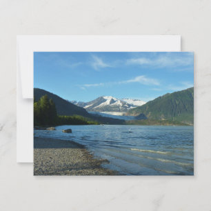 Mendenhall Lake in Juneau Alaska Landschap