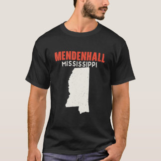 Mendenhall Mississippi USA Travel Mi T-shirt