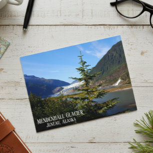 Mendenhallgletsjer Juneau Alaska Briefkaart