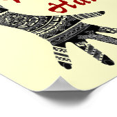 Mendhi Hands Poster (Hoek)