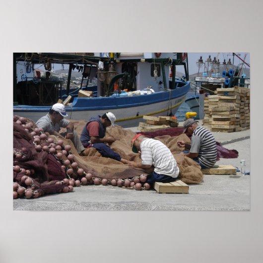 Mending Nets Poster (Voorkant)