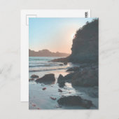 Mendocino Beach Sunset Briefkaart (Voorkant / Achterkant)