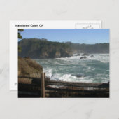 Mendocino Coast, CA Briefkaart (Voorkant / Achterkant)