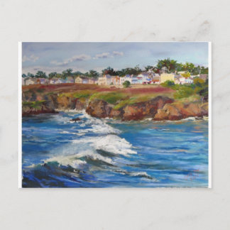 Mendocino Village Briefkaart