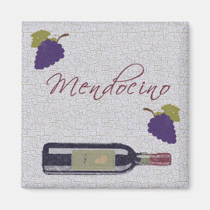 Mendocino Vintage Wijn Magneet