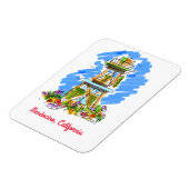 Mendocino watertoren magneet (Linkerzijde)