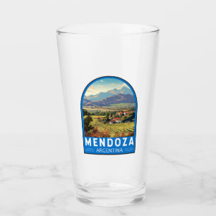 Mendoza Argentinië Reizen Kunst Vintage Glas