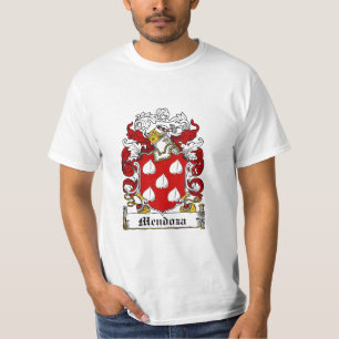 Mendoza Family Crest - Mendoza Coat of Arms T-shirt
