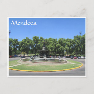 mendoza ronde briefkaart