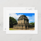 mendut tempel briefkaart (Voorkant / Achterkant)