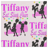 MÈNE À ROSE, DORMIR, TISSU PERSONNALISÉ (Fermer)